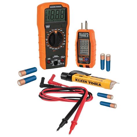 test kit electrical|electrical receptacle tester and voltmeter.